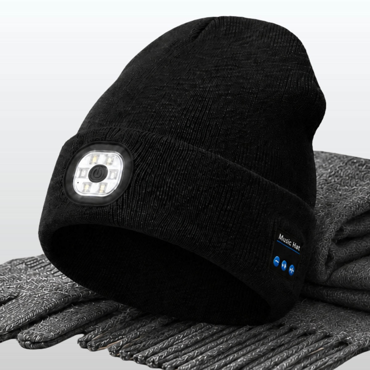 PureRelatable™ LumiWarm LED Bluetooth Beanie
