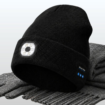 PureRelatable™ LumiWarm LED Bluetooth Beanie